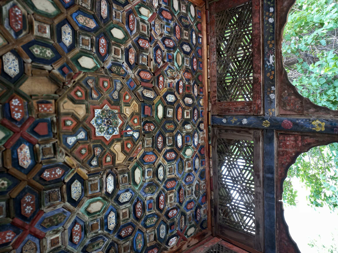 Decorative painted ceiling